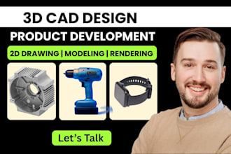 do 3d cad design 3d industrial design and 3d product design using solidworks