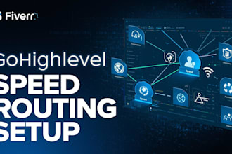 gohighlevel speed to lead routing, round robin and lead automation setup