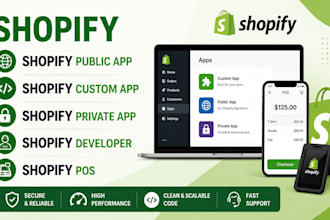 shopify public app shopify custom app shopify private app shopify developer pos