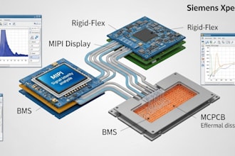 do rigid flex pcb, arm mcu pcb, siemens xpedition, mcpcb, bms, mipi display pcb