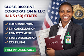 close or dissolve llc, cancel corporation and close ein