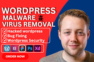 provide emergency wordpress malware removal and fix hacked website security
