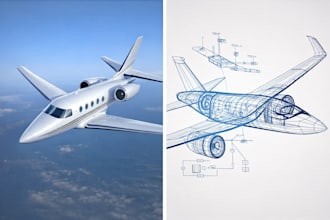 create aircraft airplane helicopter aviation vector illustration