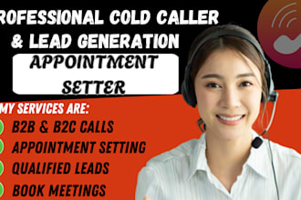 do b2b b2c cold calling and appointment setting