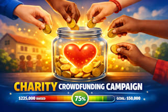 create charity orphanage business crowdfunding, fundraising campaign