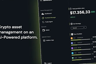 develop ai crypto portfolio management website, ai crypto community chatbot