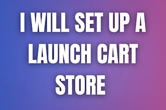 setup a responsive launch cart