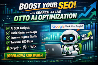 boost SEO with search atlas otto ai optimization rank website increase organic