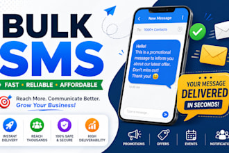 send bulk sms marketing, text message, blast bulk email, bulk sms and SMS