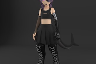 make a custom vrchat avatar for you
