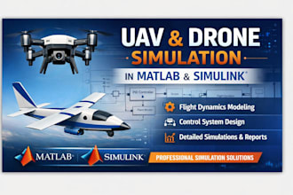 create uav and drone simulation using matlab simulink