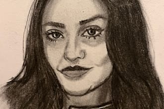 draw a portrait drawing of your picture of choose