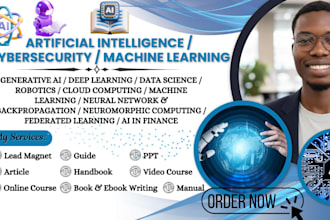 write artificial intelligence machine learning generative ai robotics ebook