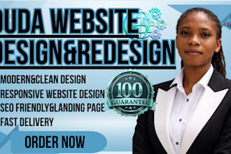 design duda website design, duda redesign, duda website seo