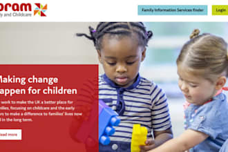 redesign wix daycare website preschool website childcare services website