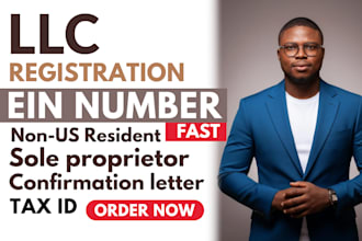 get your irs ein number tax id for us llc or sole business non residents