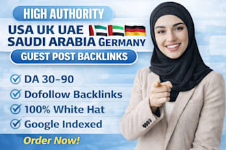 do guest posts on USA, UK uae, saudi arabia, qatar, kuwait, german sites