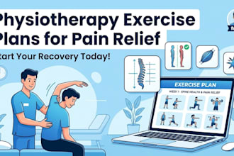 create physiotherapy exercise plan for pain relief