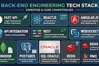 build a python backend, rest API, or cloud microservice