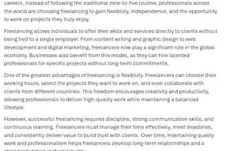 write articles and blogs for you website