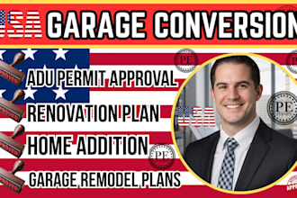 do usa garage conversion, adu permit approval, renovation plan, home addition