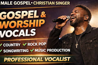 record gospel choir christian soul song worship singer rnb singer gospel singer
