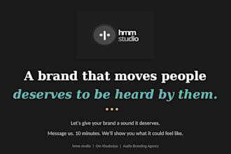 create catchy logo sound for your brand