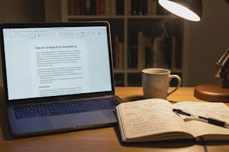 write articles, blog posts and transcribe audio to text