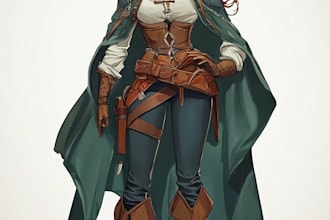 design 2d game character