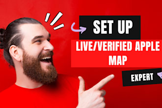 set up live apple map location fix apple map listing fix unable to add location