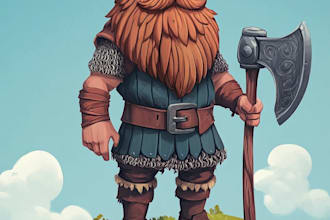 create 2d character sprite sheet for game asset