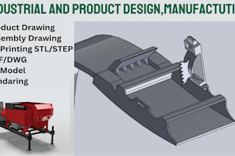 create 3d mechanical design and prototype from your product