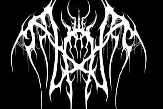 design a unique experimental metal logo for your band