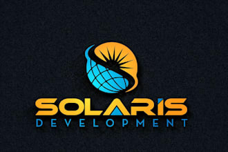 design a creative solar panel company logo