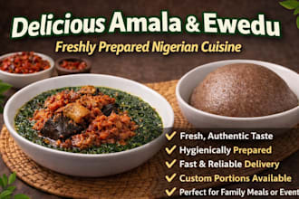 cook delicious amala and ewedu