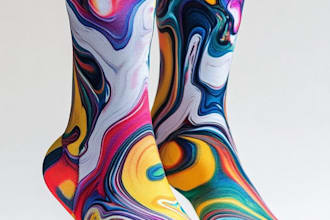 design unique socks design