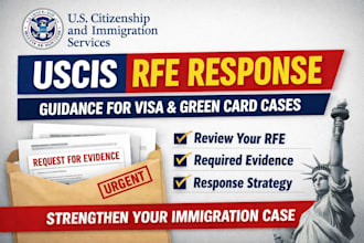guide you on uscis rfe response for visas