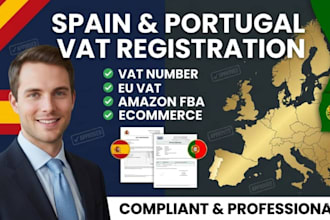 spain, portugal vat registration expert, eu vat id and oss compliance eori puesd
