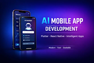 do ai mobile app development,andriod app,ios app,flutter app