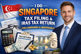 do singapore tax filing and iras tax return for  companies and individuals