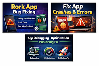 rork app bug fixing and crash troubleshooting