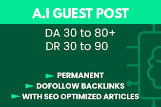build high authority ai backlinks through guest ai posts