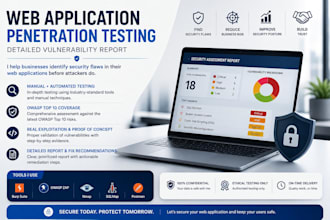 web application penetration testing detailed vulnerability report