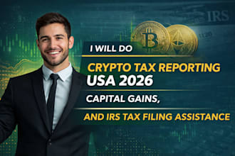do crypto tax reporting USA 2026, capital gains, and irs tax filing assistance