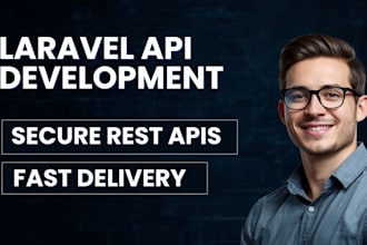 build laravel rest API and backend for web or mobile apps
