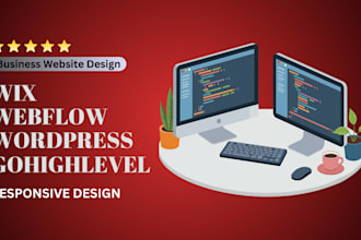 build business webflow gohighlevel website fix wordpress wix velo dynamic page