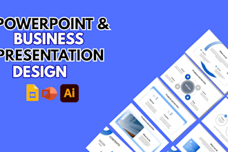 do powerpoint template design,business plan presentation and sales pitch