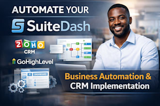 automate your suitedash portals, dashboard, flows, form, CRM