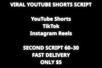 youtube shorts and tiktok script writing