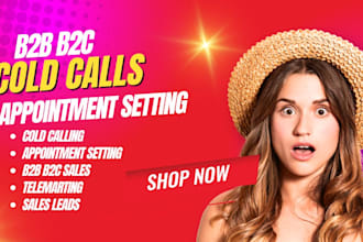 do b2b b2c cold calling real estate cold caller set appointments